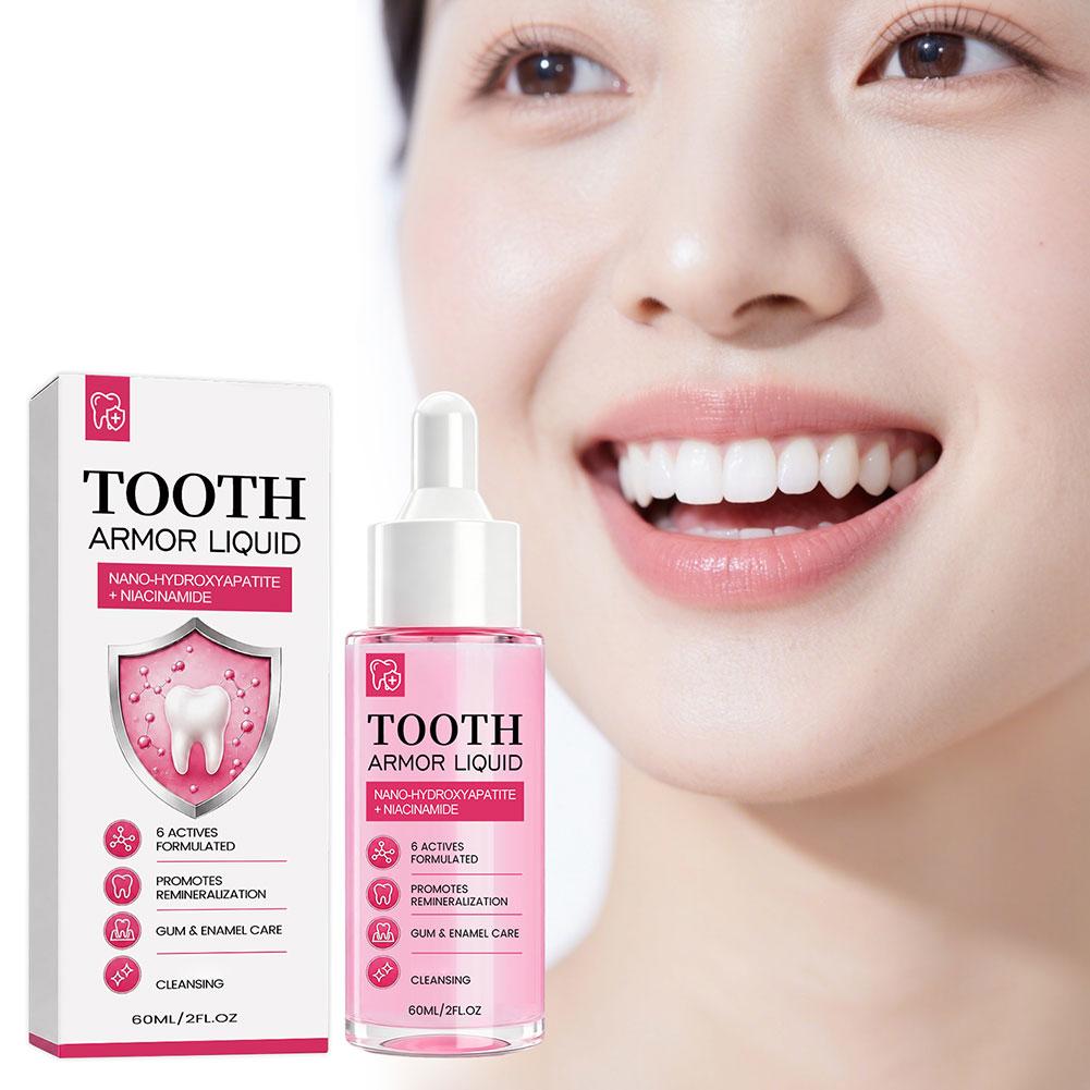 Teeth Whitening Gum - 60ML Remineralization Gum Enamel Whitening Teeth
