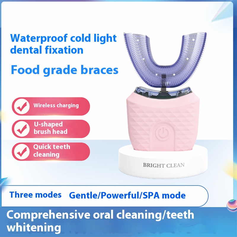 Electric U-Shaped Toothbrush f - Teeth Whitening Gum 评论和价格
