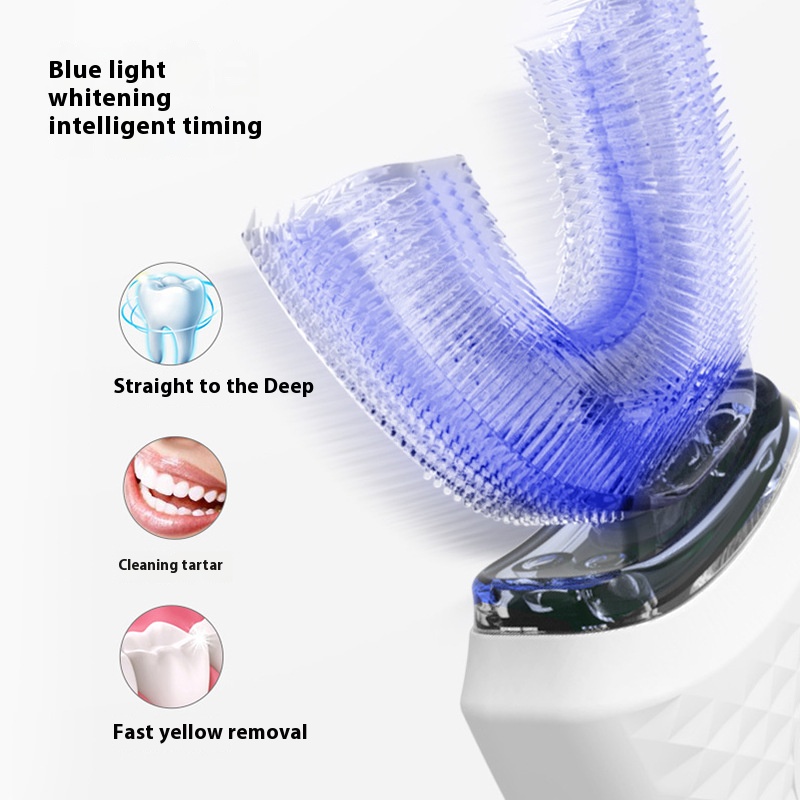 Electric U-Shaped Toothbrush f - Teeth Whitening Gum 评论和价格