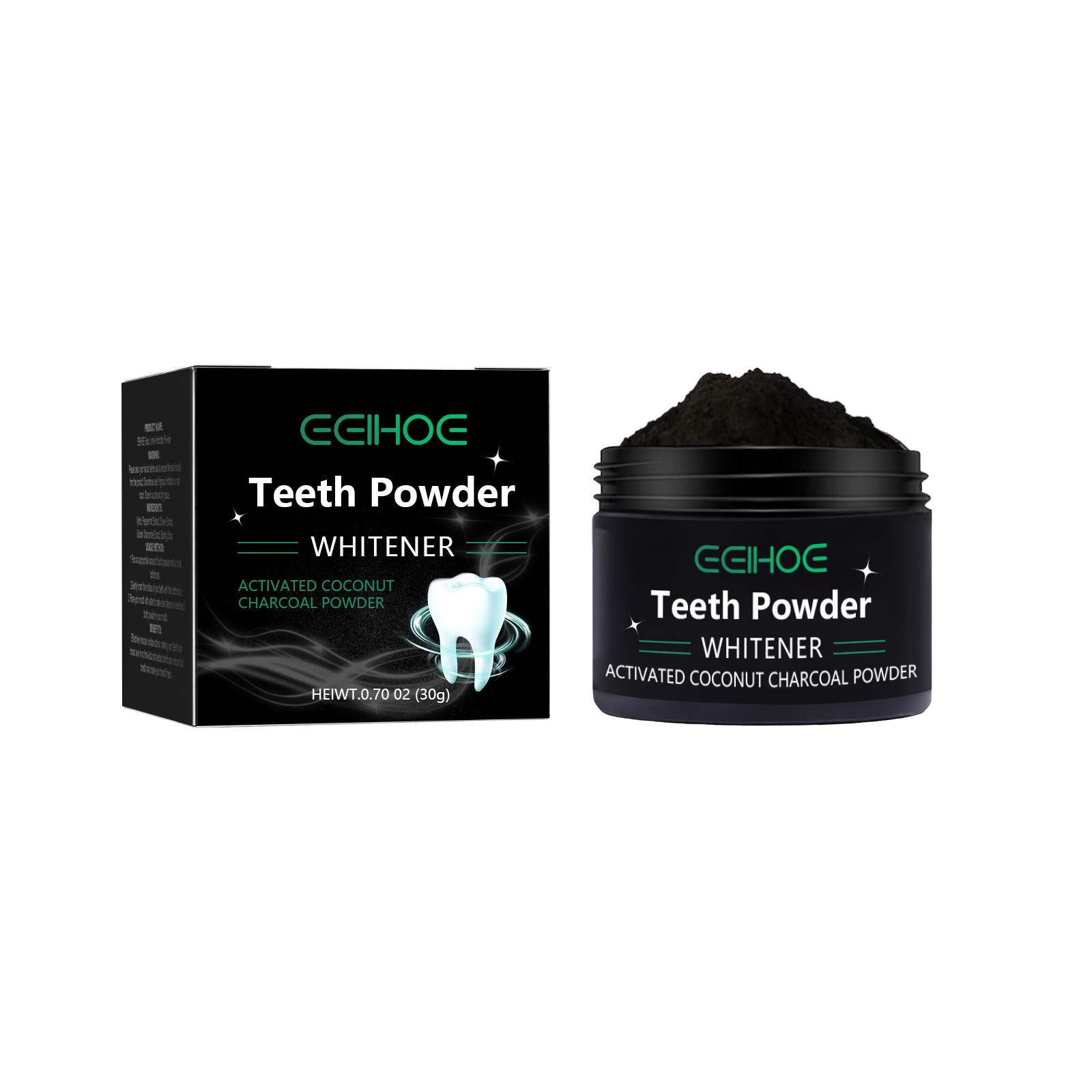 EELHOE Charcoal Powder for Tee - Whitening Powder Activated 评论和价格