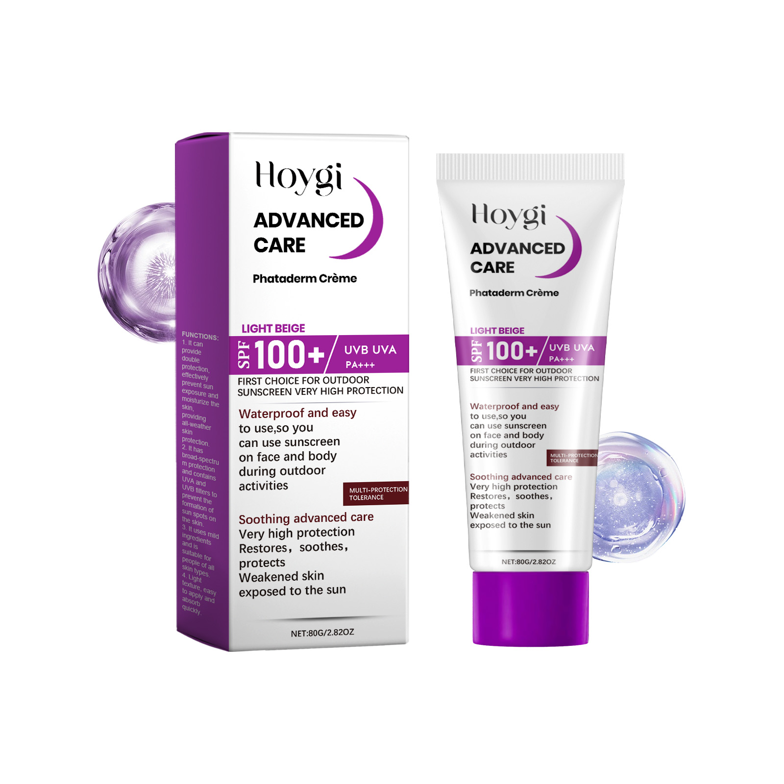 Spf100+ Face Cream for Sunburn - Uv Whitening Kit 评论和价格