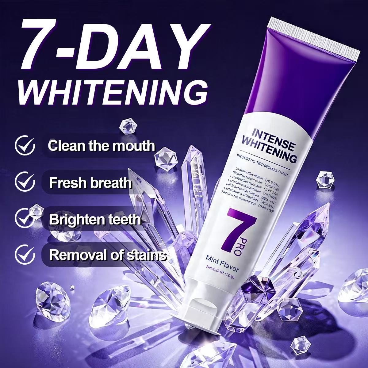 7-Pro Probiotic Whitening Toot - Teeth Whitening That Works 评论和价格