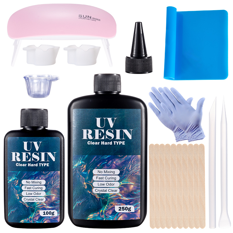Hard UV Resin Glue Kit Fast Cu - Uv Whitening Kit 评论和价格