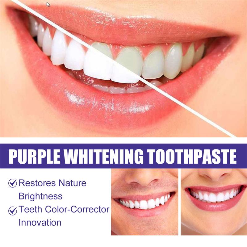 9D Purple Teeth Whitening Toot - Teeth Whitening That Works 评论和价格