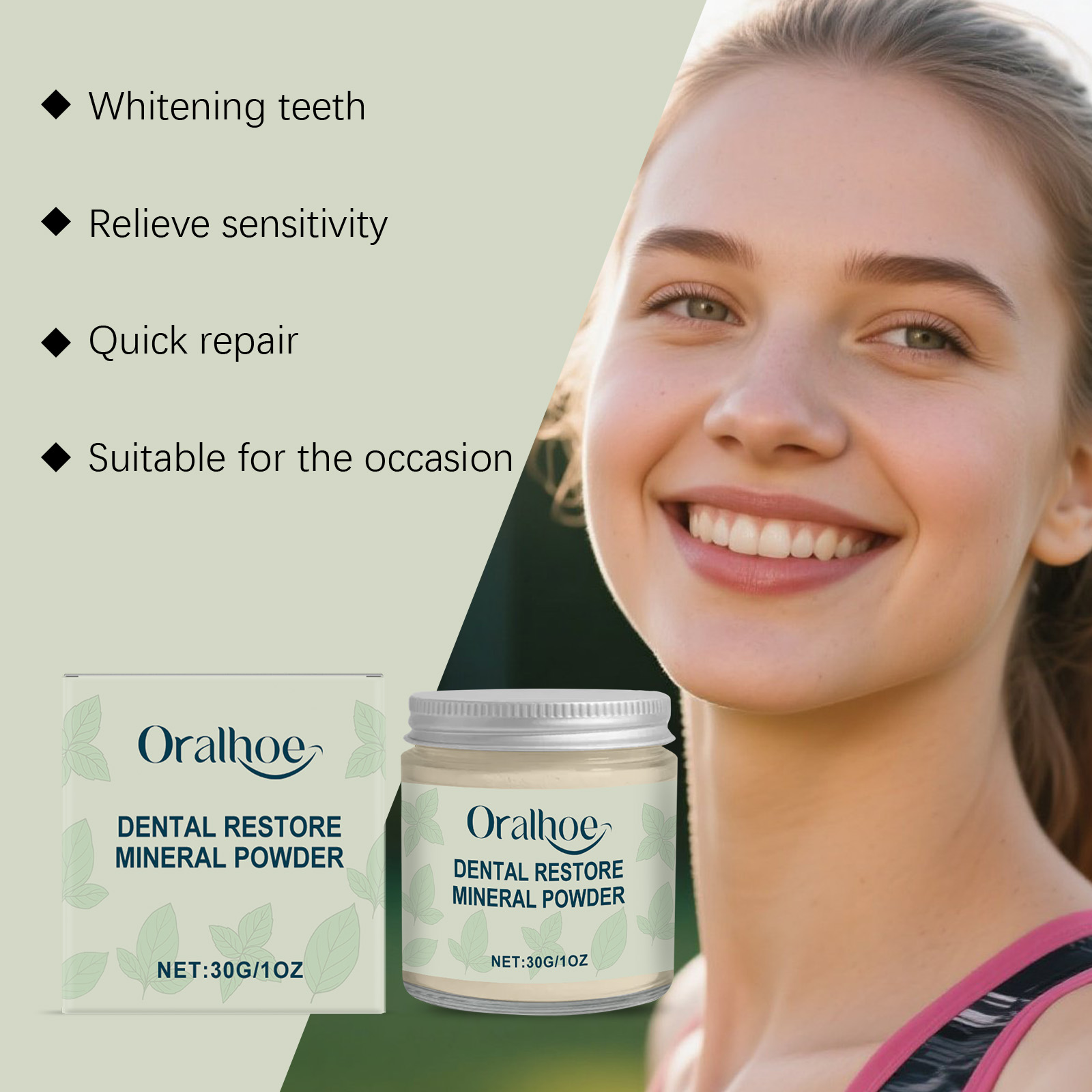 ORALHOE Dental Restore Mineral - Teeth Whitening Or Bleaching 评论和价格