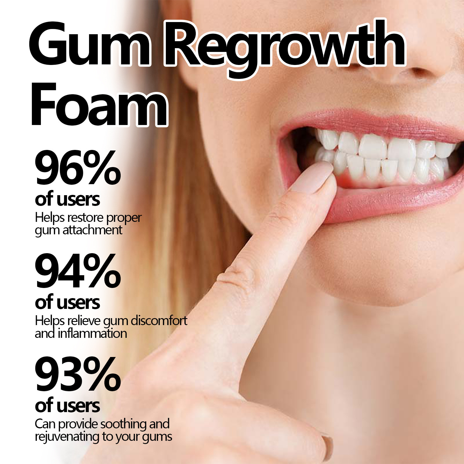 Gum Repair Foam Mousse Toothpa - Teeth Whitening That Works 评论和价格