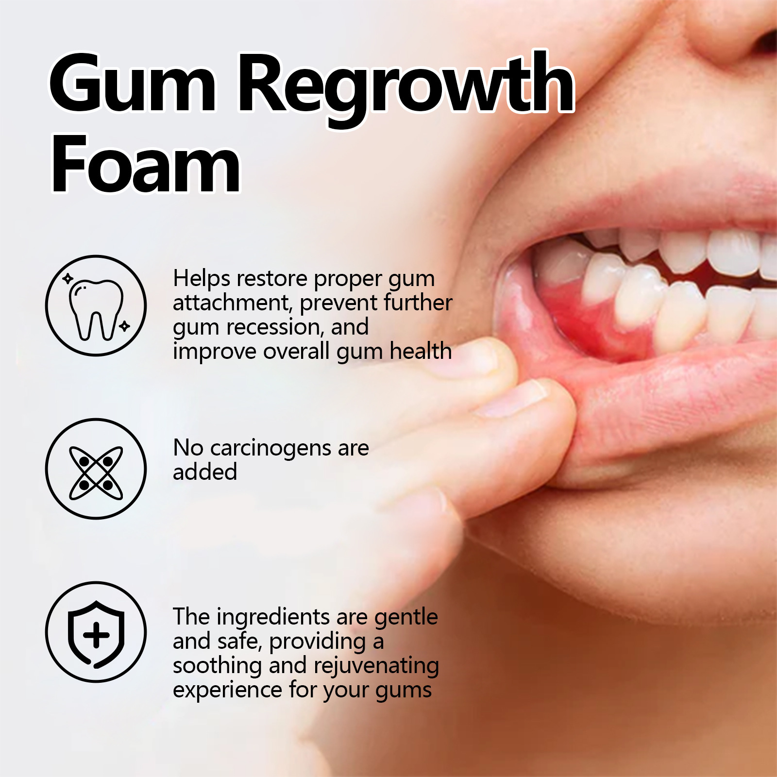 Gum Repair Foam Mousse Toothpa - Teeth Whitening That Works 评论和价格