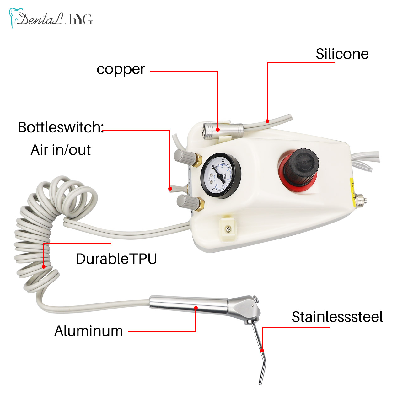 Portable Dental Air Turbine Un - Teeth Whitening That Works 评论和价格
