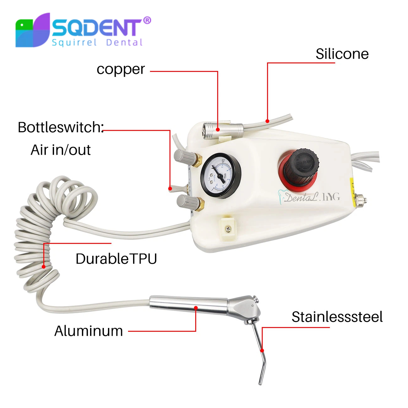 Portable Dental Turbine Unit W - Teeth Whitening That Works 评论和价格