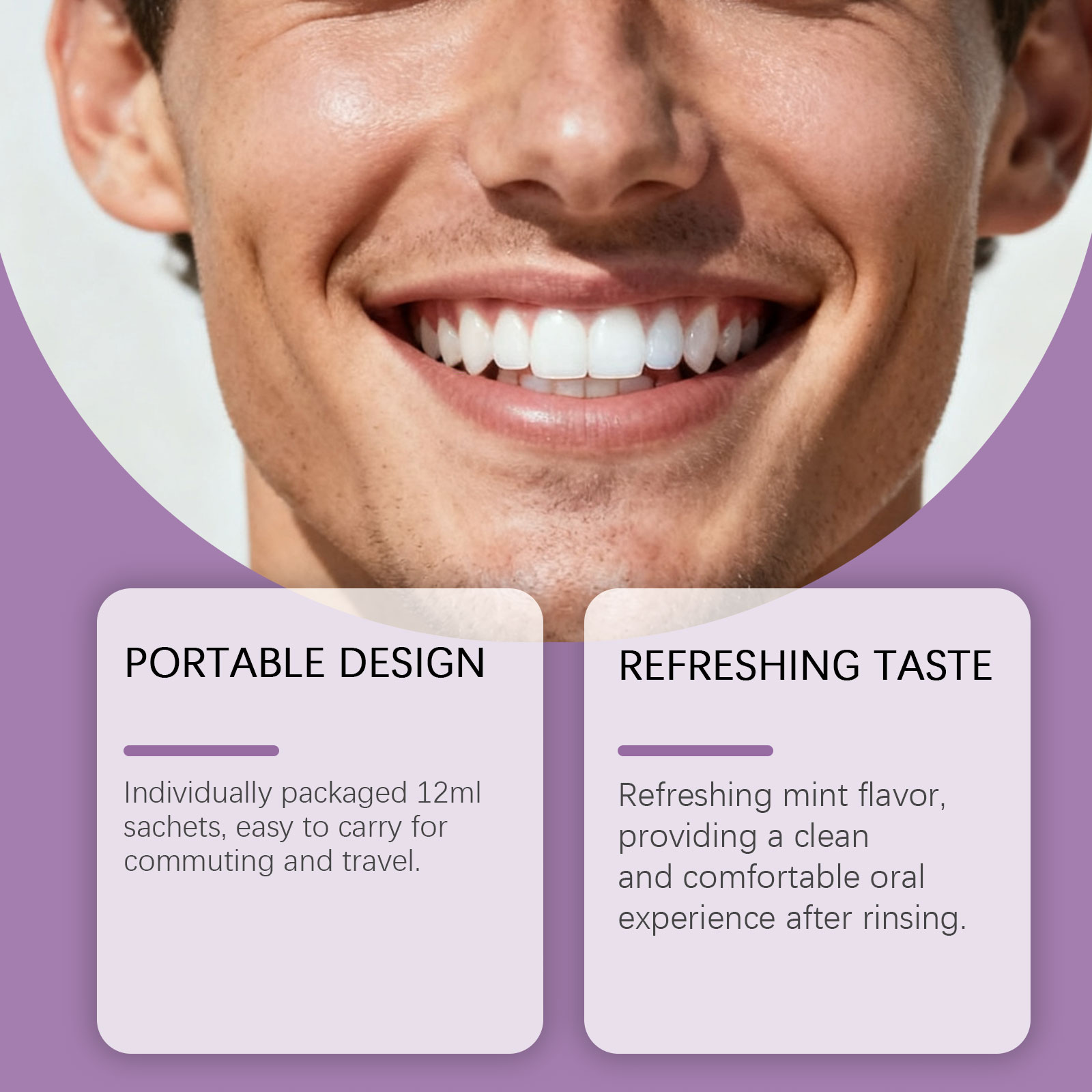 Purple Mouthwash For Teeth Whi - Teeth Whitening Xylitol 评论和价格