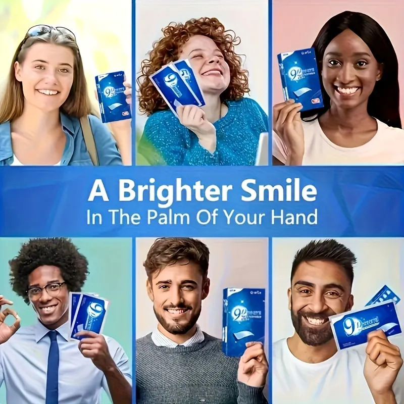 Teeth Whitening Strips - 9D Te - Teeth Whitening Effects 评论和价格