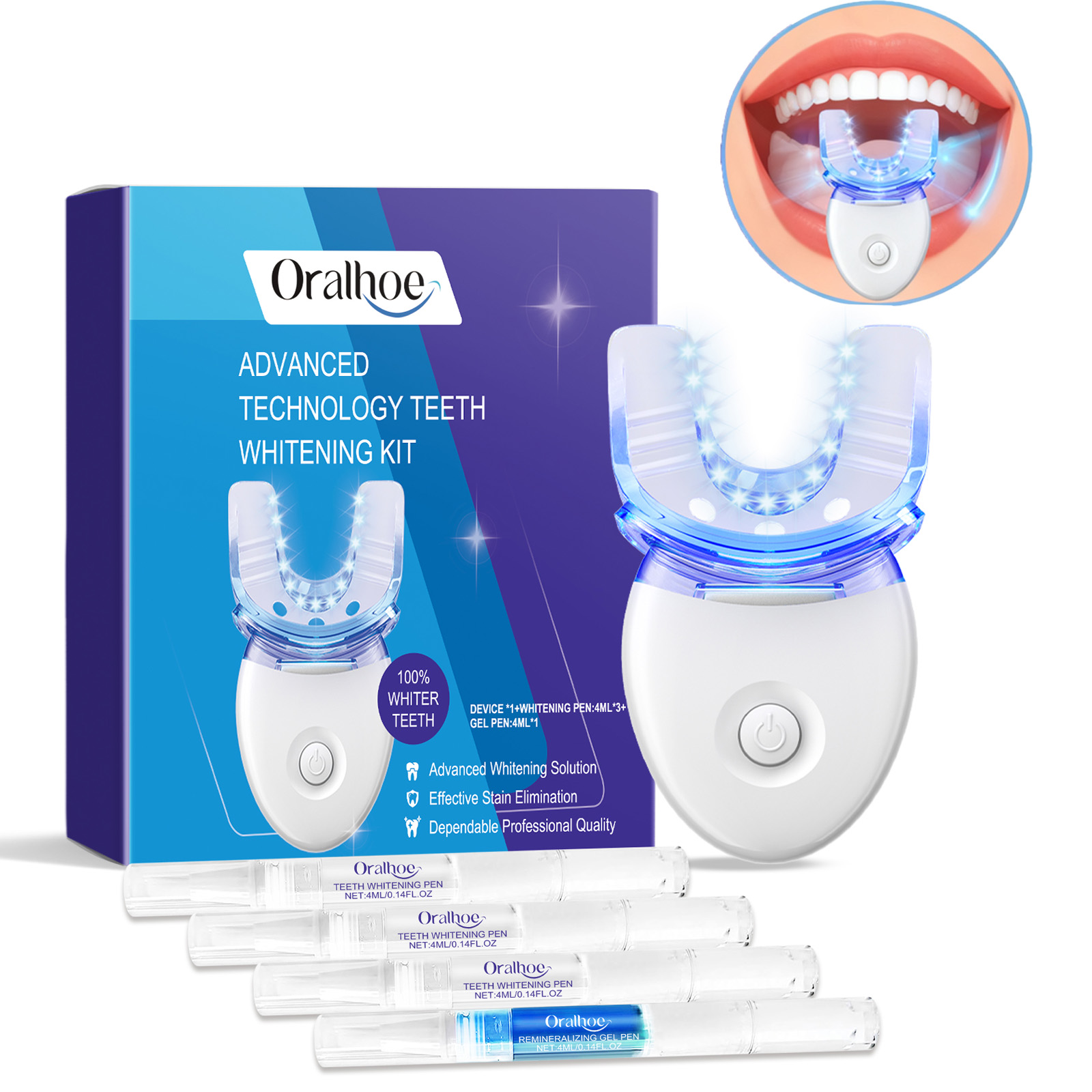 Professional Teeth Whitening L - Teeth Whitening Gum 评论和价格