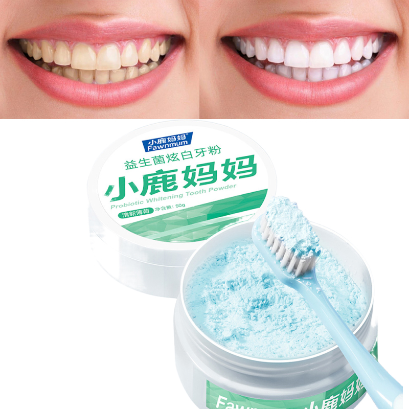 Fawnmun 50g Teeth Powder Activ - Whitening Powder Activated 评论和价格